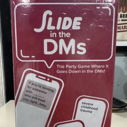 Slide in the DMs Card Game - BRAND NEW SEALED!