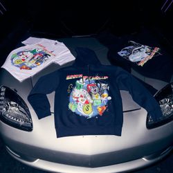 Geekedupwithapes Hoodie and T-shirt