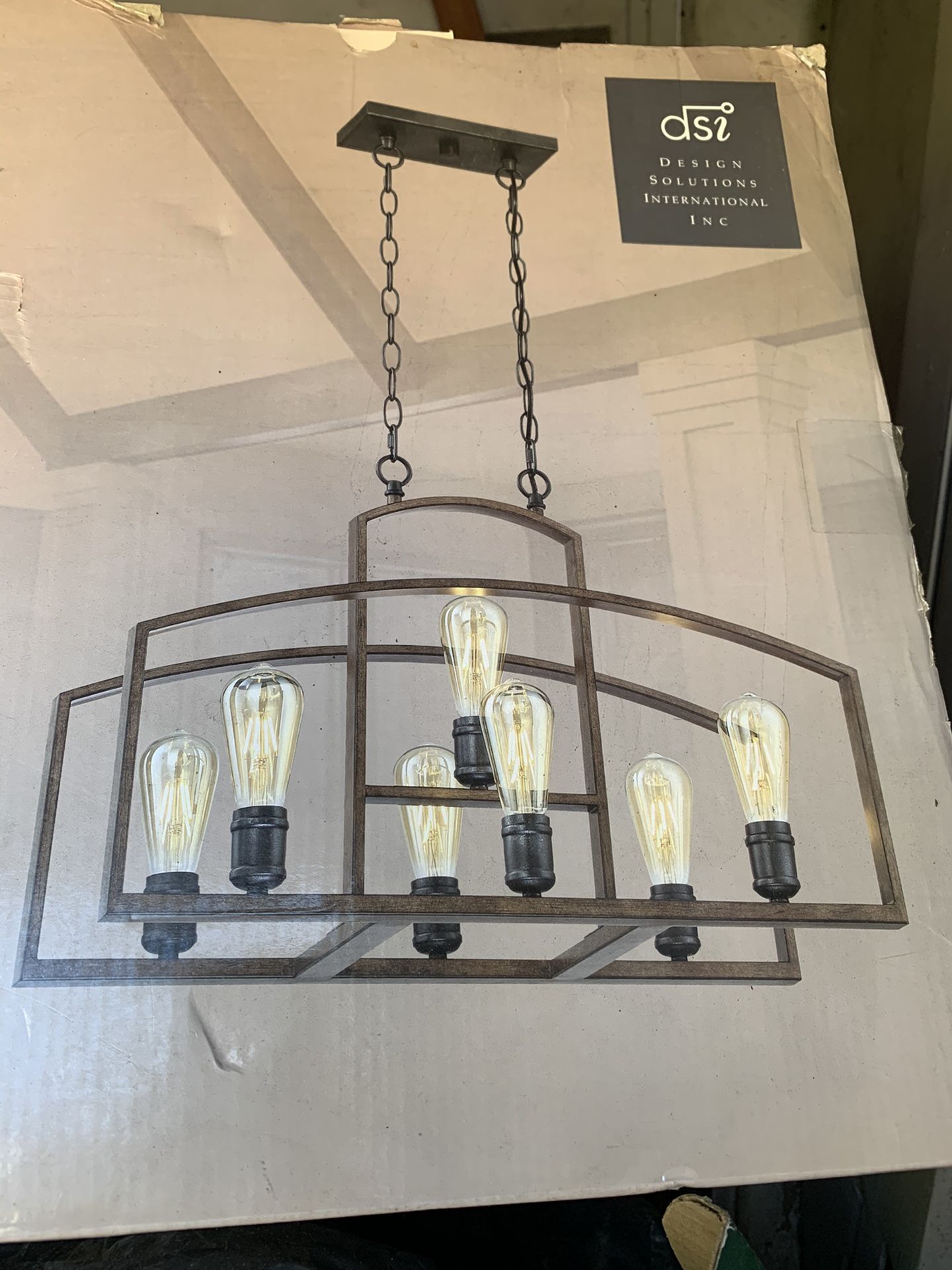 DSI 7-light LED Chandelier For Sale Cheap!