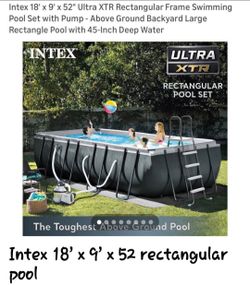 Intex Ultra XTR - Above ground pool