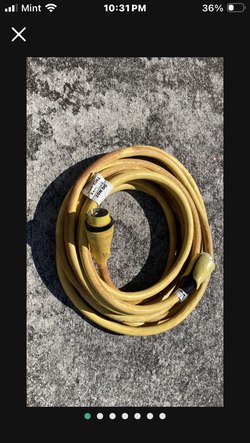 MARINCO EEL 50 AMP 50’ LONG LIKE NEW