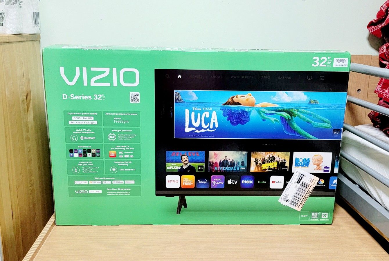 Vizio D-Series 32 inch Smart TV [D32fM-K07] *NEW*🔥