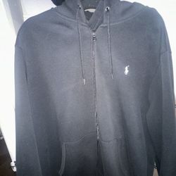 Black Polo Ralph Lauren hoodie 