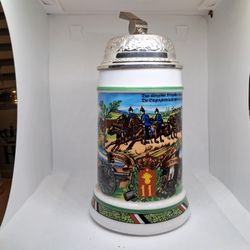 German Regemental Beer Stein 