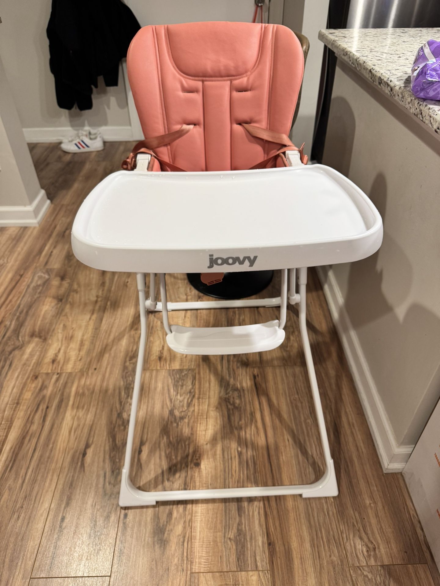 Joovy Nook High Chair Featuring Four Position Adjustable Swing