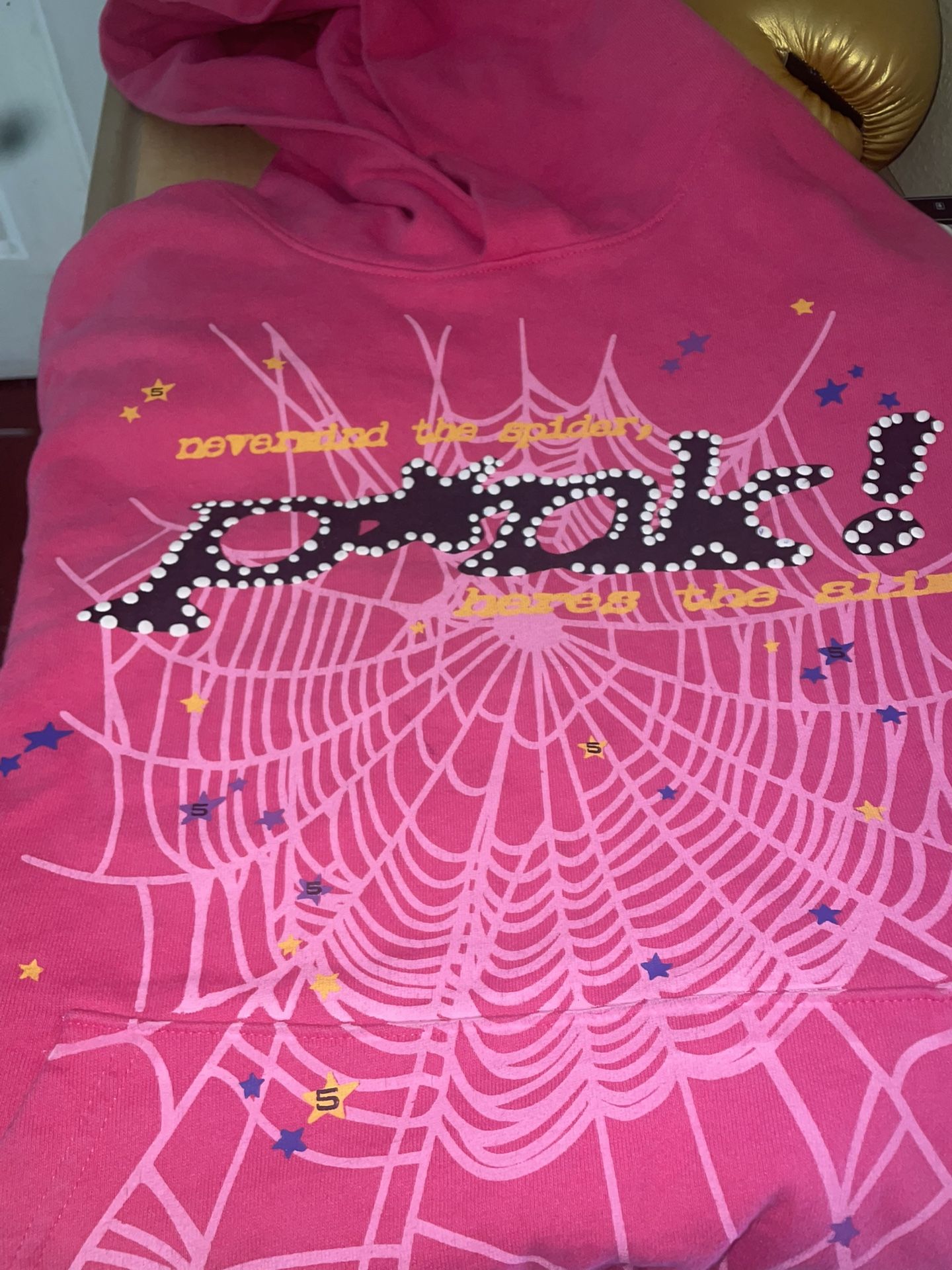 Pink Sp5der Hoodie