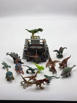 Advent Calendar Jurassic World Dominion 24 Day Countdown Mini Figures Mattel 90% complete