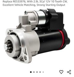 Starter Motor Compatible with Agricultural Tractor