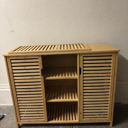 Wood Bathroom Dresser