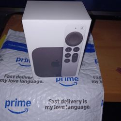 New Apple Tv 4k With 128gb Unopened,