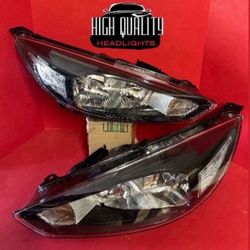 Ford. Focus. 2015. 2018 headlights.