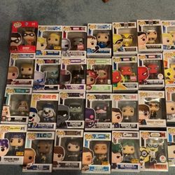 Funko Pop Lot Of 31 Funko Pops 