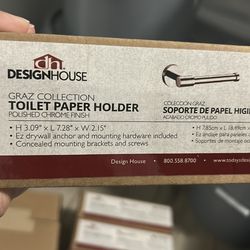 New toilet paper holder