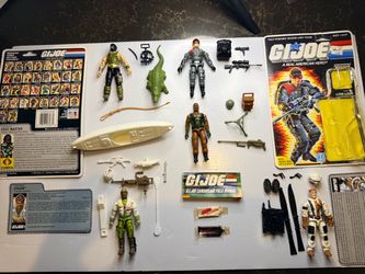 Vintage Gi Joe action figure toy lot