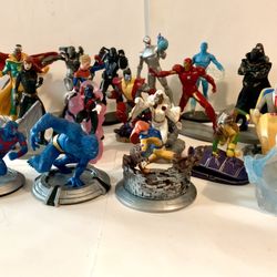 Marvel 20 Figure X-Men Avengers Lot Iron Man Nightcrawler Iceman  War Machine Storm Vision +