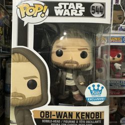 Star Wars Funko Pop Obi WAN Kenobi Funko Pop Exclusive