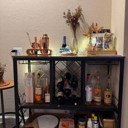 Rustic Bar Cart