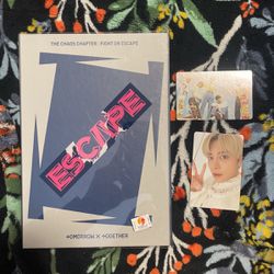 TXT The Chaos Chapter: Fight Or Escape Album (Photocards Included)