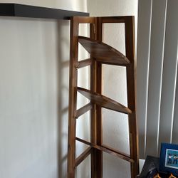 Folding Corner Shelf  