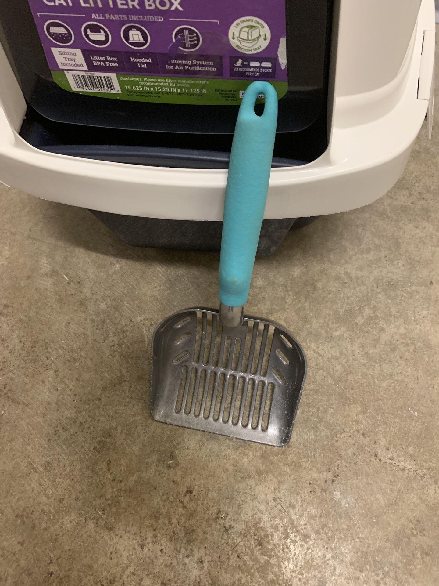 Duranimals Original Durascoop Aluminum Cat Litter Scoop