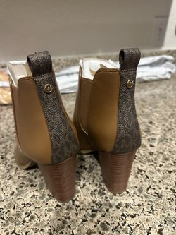 Michael Kors Evaline Signature Logo Trim Boot