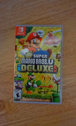 Super Mario Bros U Deluxe for nintendo switch