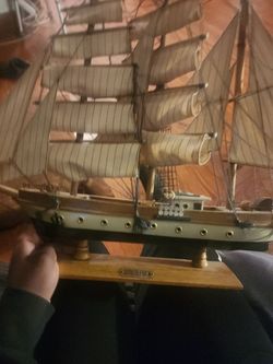 Gorch Fock Wooden Model Tall Ship