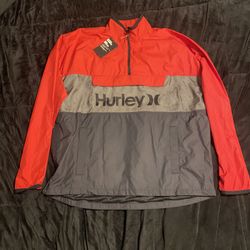 Hurley Windbreaker Jacket (Brand New)