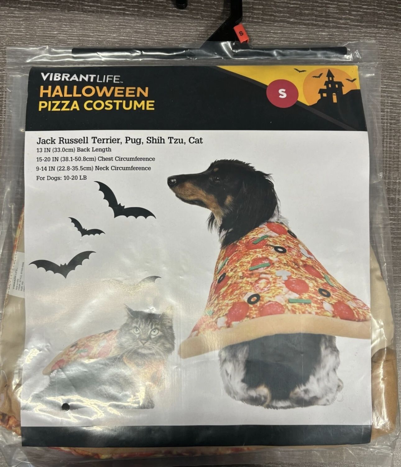 Pizza Pet Small Costume 