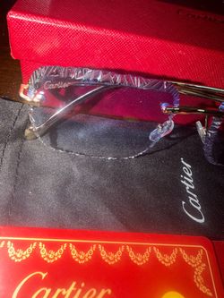 Vintage French Gold Rimless Designer Eyewear (BRAND NEW IN BOX)