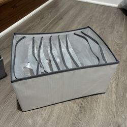 Closet Organizer Box - Gray 