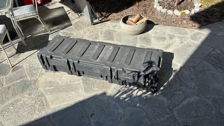 Military surplus Giant case with foam inside