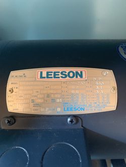 Leeson electric motor