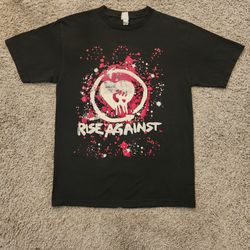 Rise Against 2011 Endgame US Tour Band Tee Shirt Vintage Alstyle Punk Rock Graphic Large L