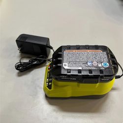 Ryobl 18V battery and charter 