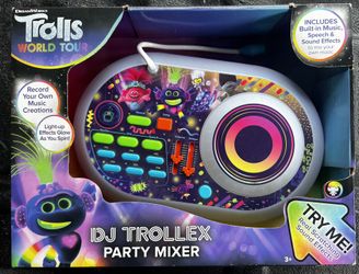 KIDdesigns Trolls World Tour DJ Trollex Party Mixer