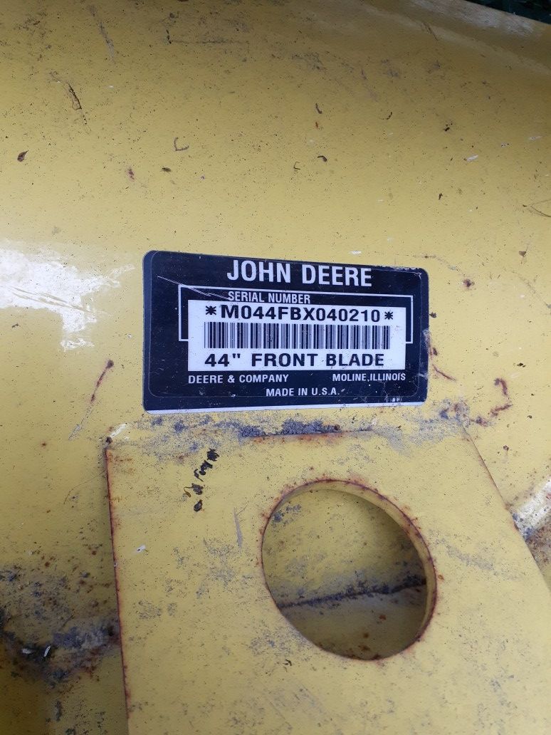 John Deere Plow