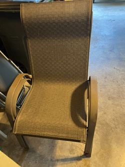 Set Of 2 Matching Patio Chairs