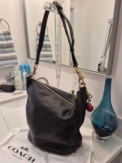 Coach AUTHENTIC 75th Anniversary Legacy Duffle in Black Glovetanned Pebbled Leather