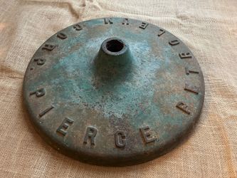 Pre 1930 Petroleum Service Station Sign Base