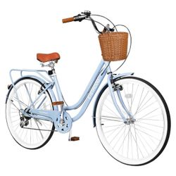 26 Inch Beach Cruiser Bike for Women,