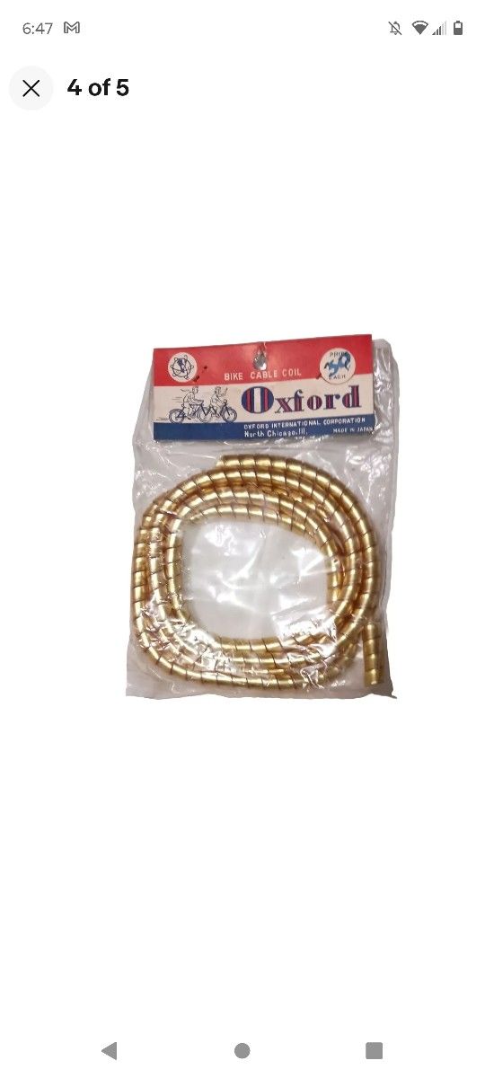Better bicycle parts plastic cable housing Oxford #40