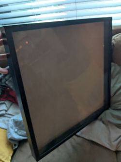 Black shadow box