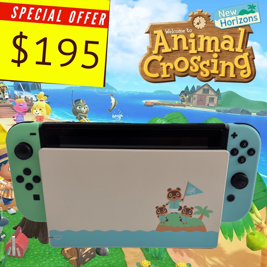 Nintendo Switch Animal Crossing Special Edition Bundle