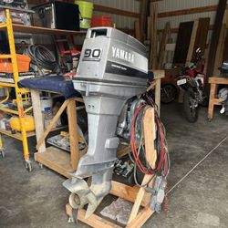 1989 90hp 20” Yamaha Outboard 