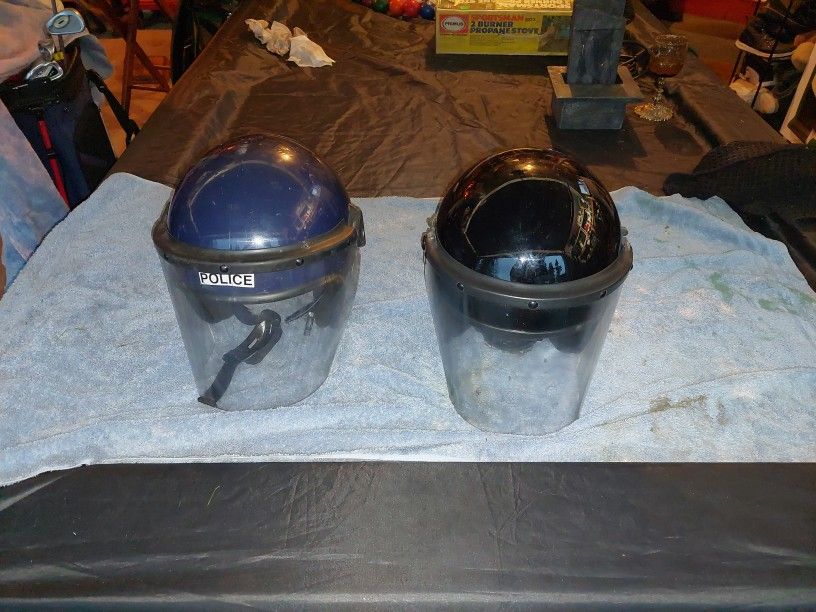 Police Riot Helmets
