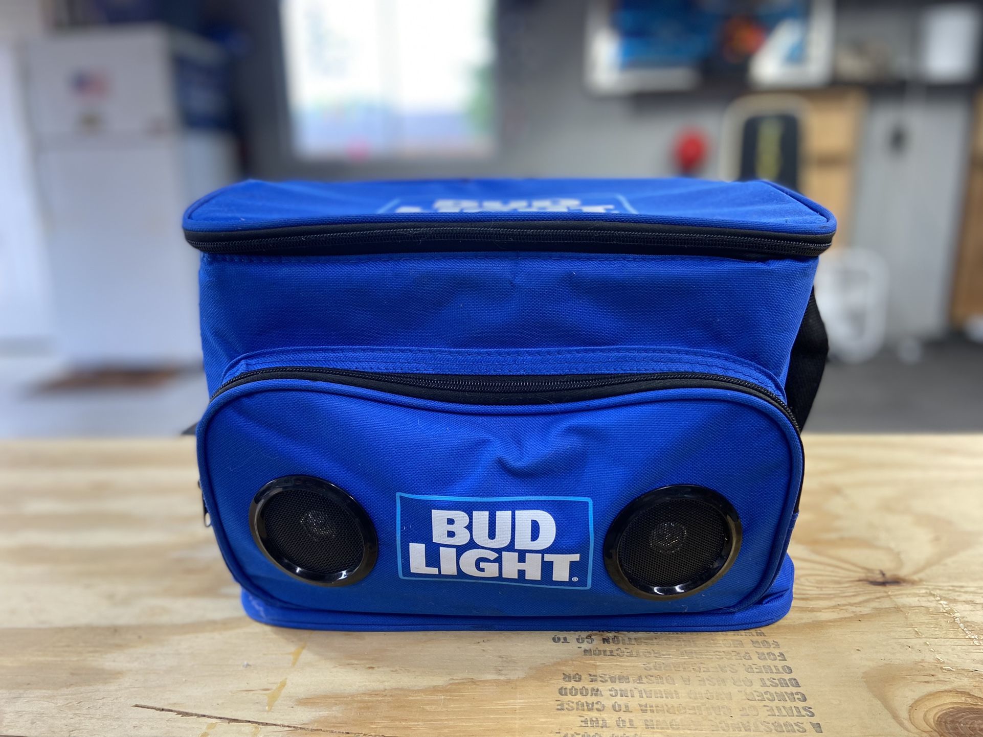 Bud Light Cooler With Built In Speakers