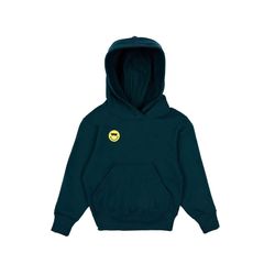 Ooof Kids dark green smiley hoodie sweatshirt 4T