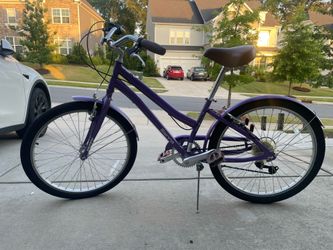 Huffy Sienna 24 inch 7 speed comfort hybrid bike for girls