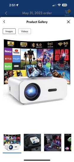 Portable Outdoor Projector